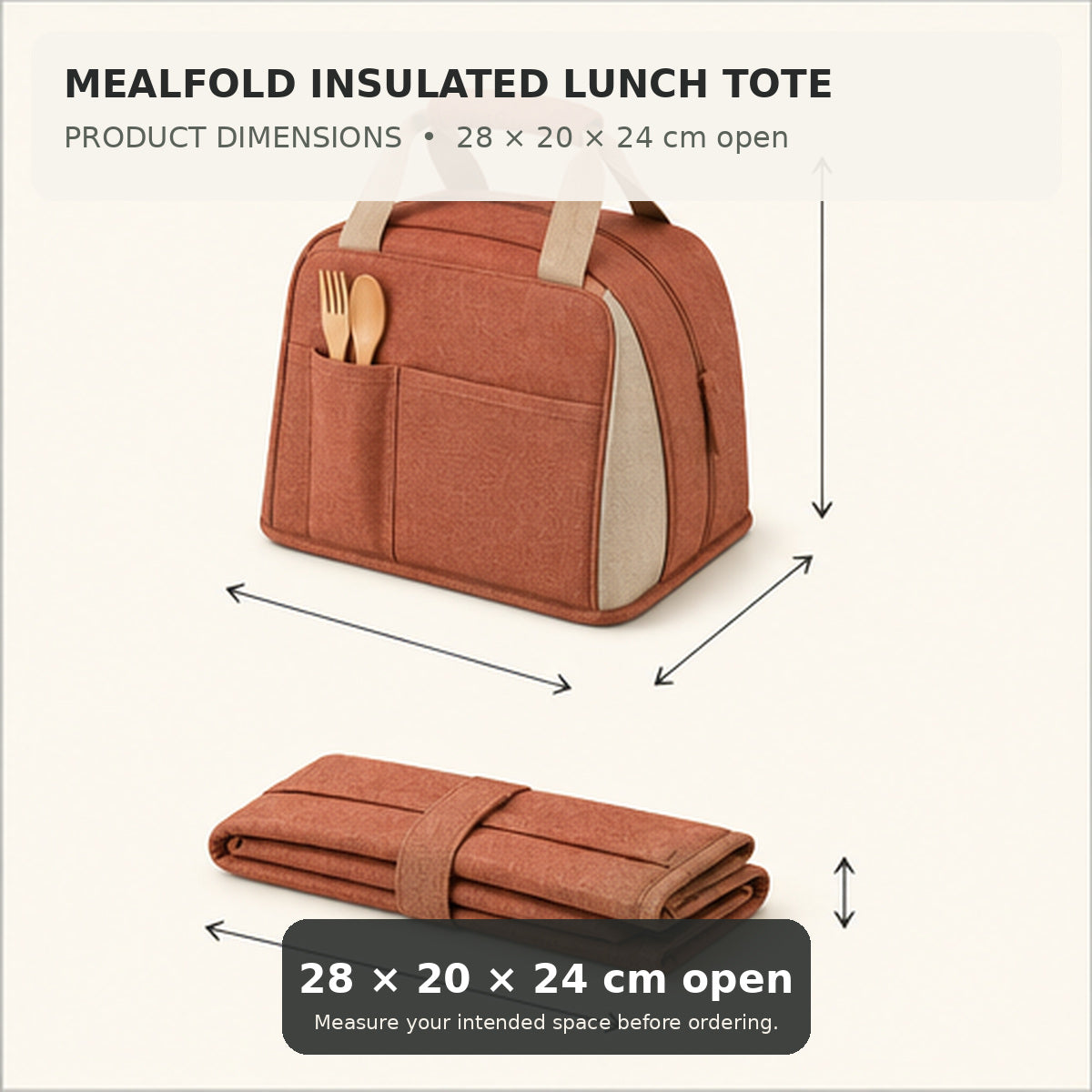 MealFold Insulated Lunch Tote