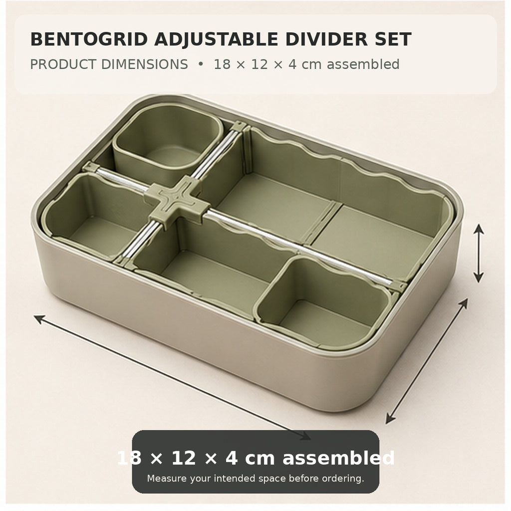 BentoGrid Adjustable Divider Set