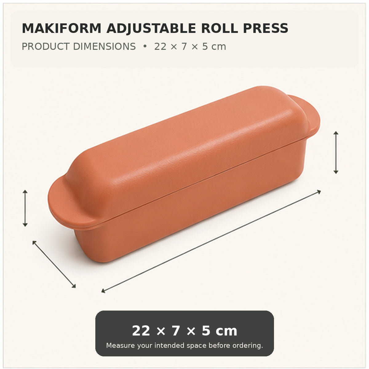 MakiForm Adjustable Roll Press