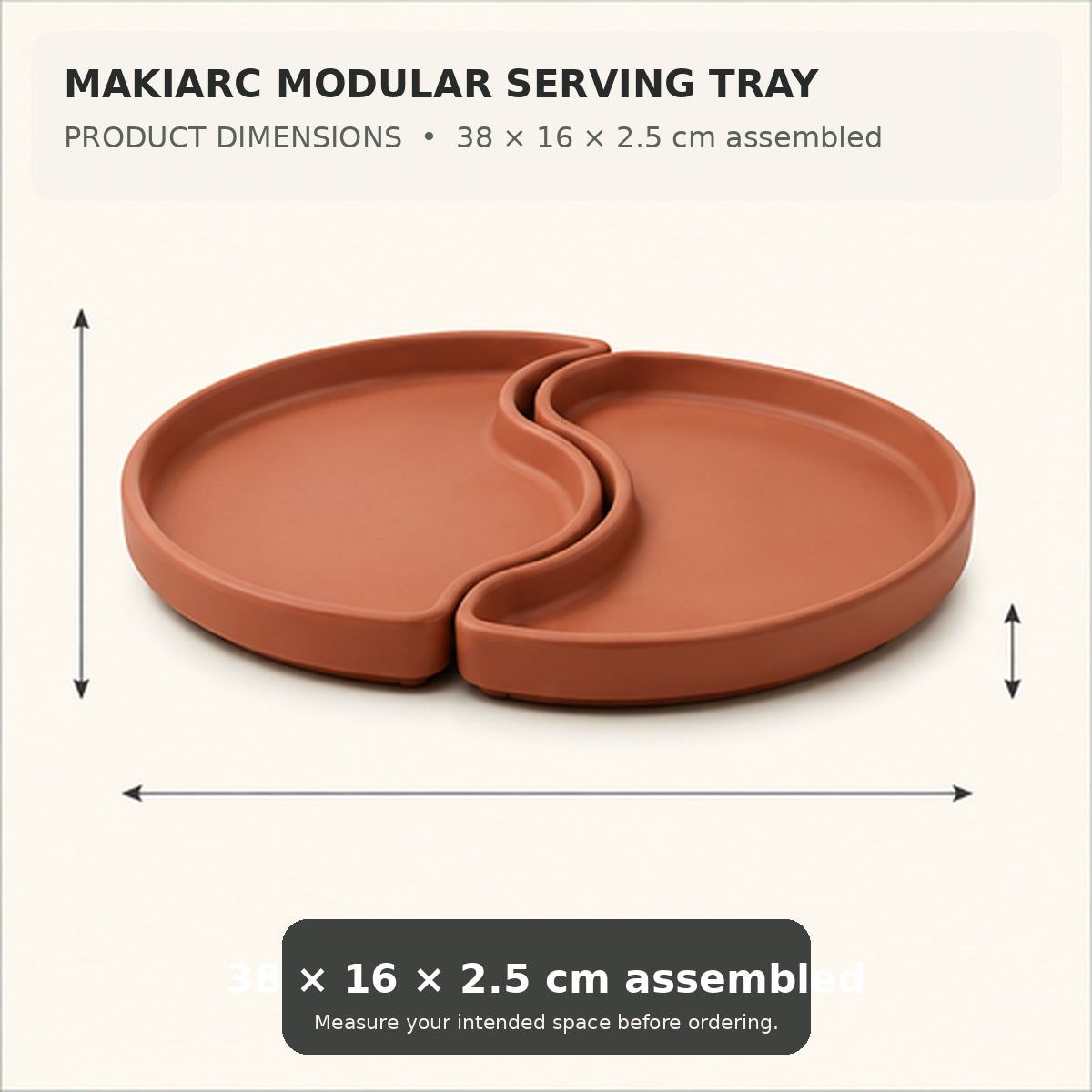 MakiArc Modular Serving Tray