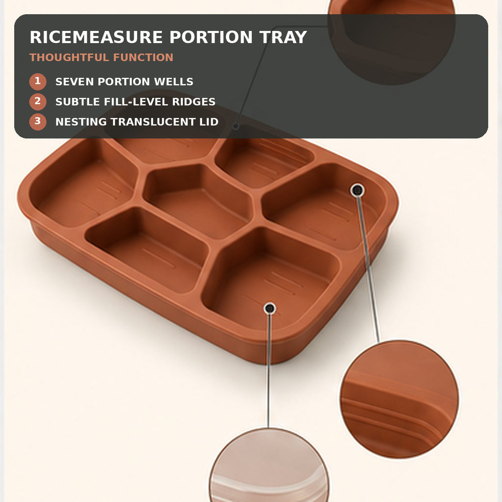 RiceMeasure Portion Tray