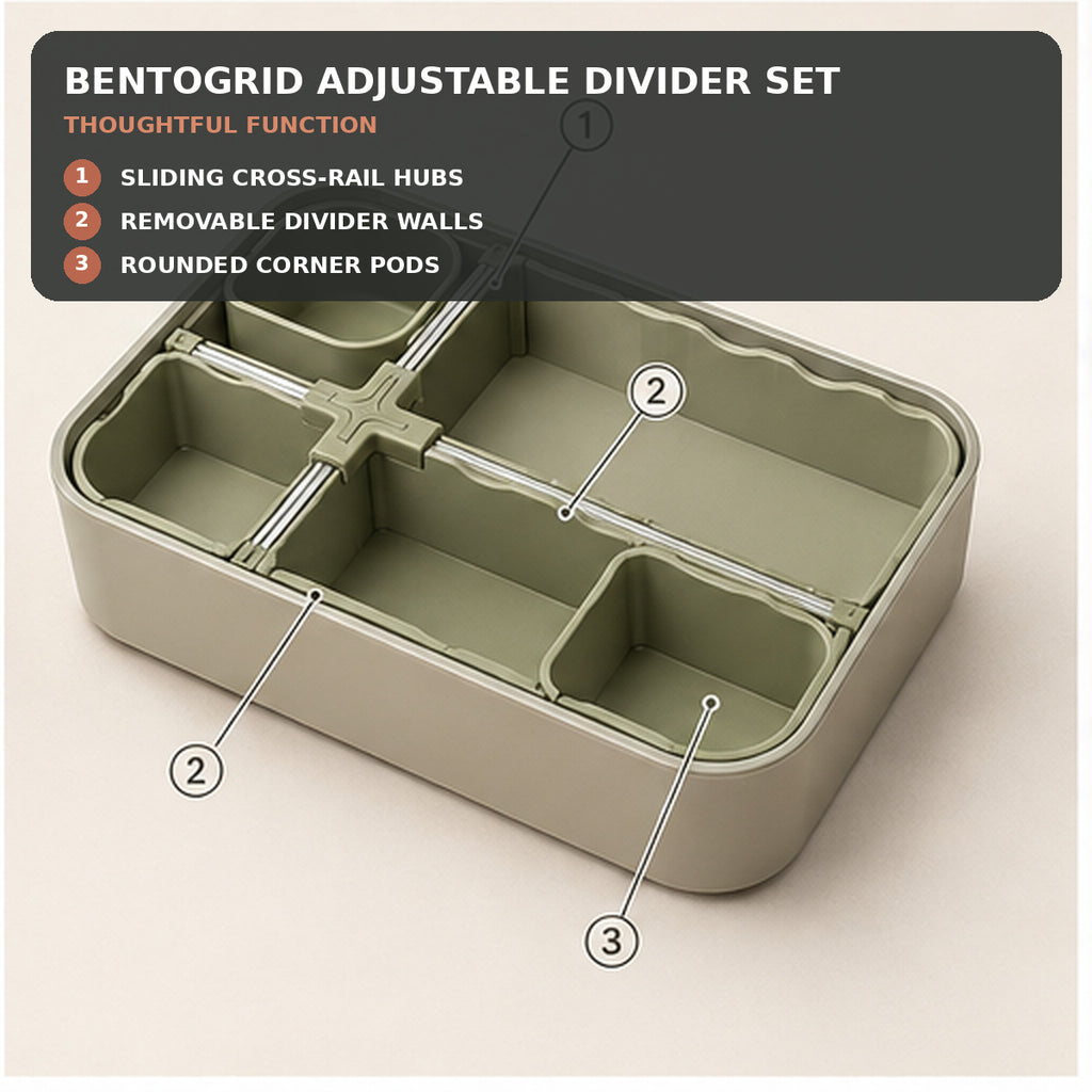 BentoGrid Adjustable Divider Set