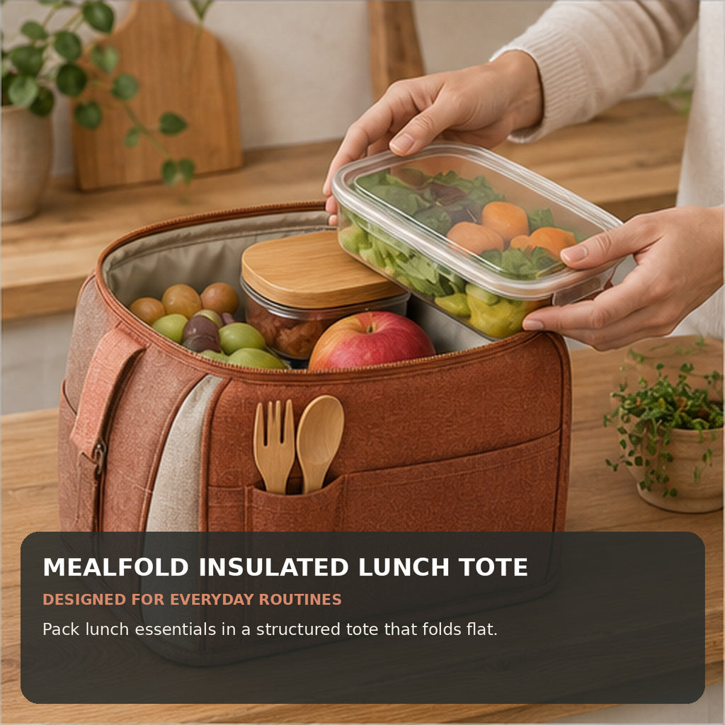 MealFold Insulated Lunch Tote