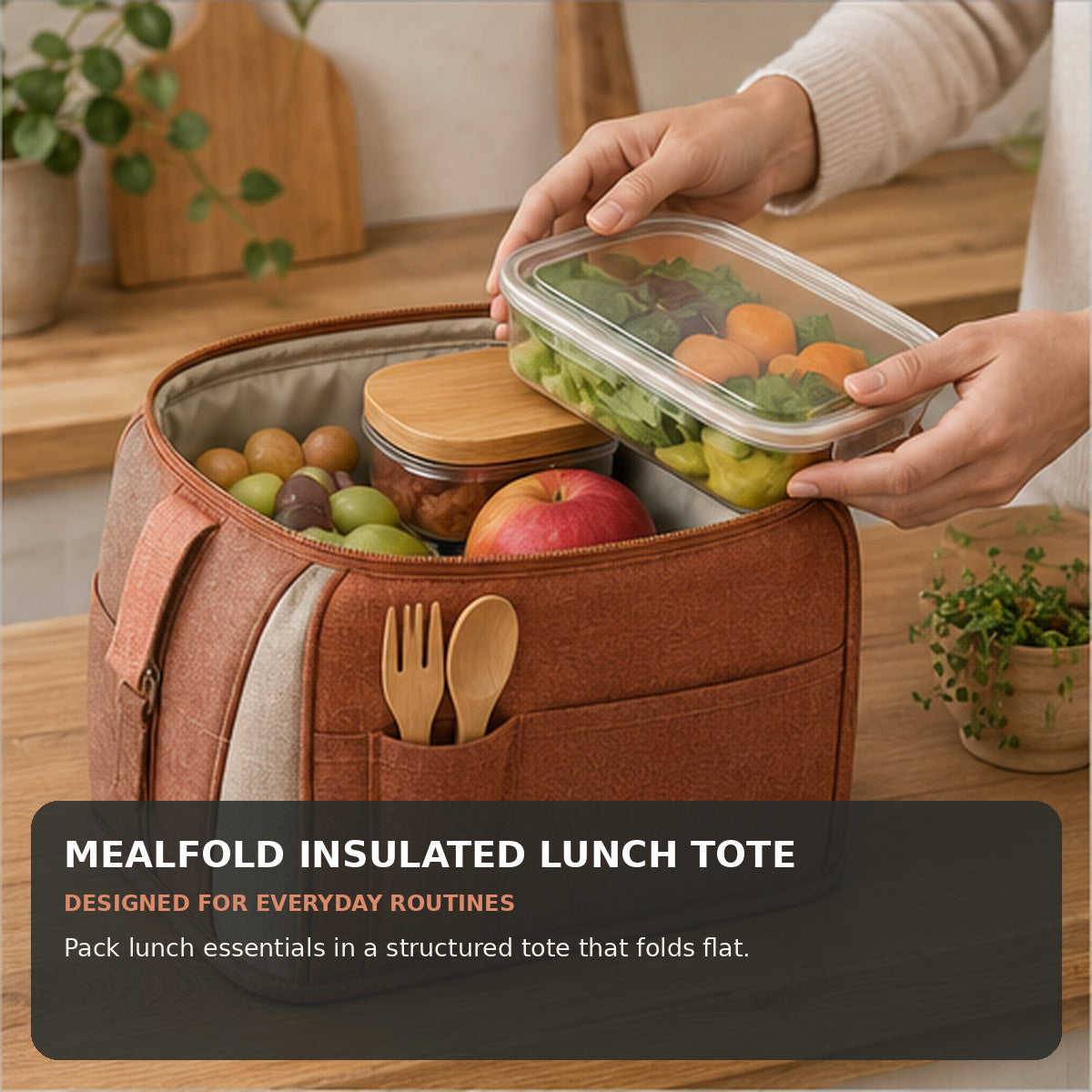 MealFold Insulated Lunch Tote