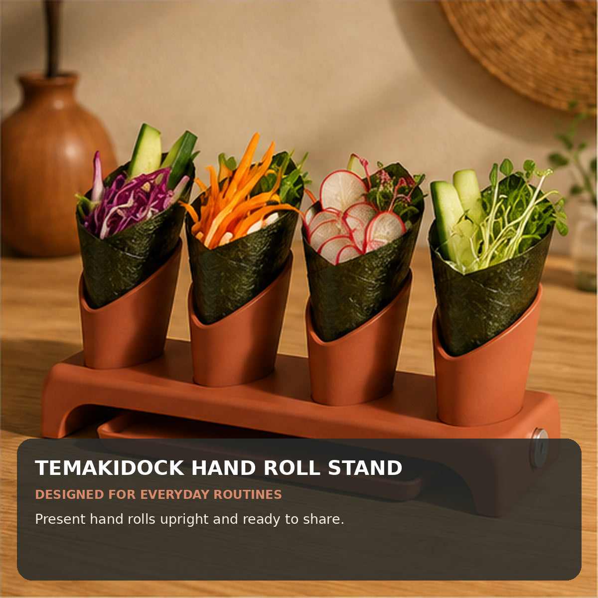 TemakiDock Hand Roll Stand