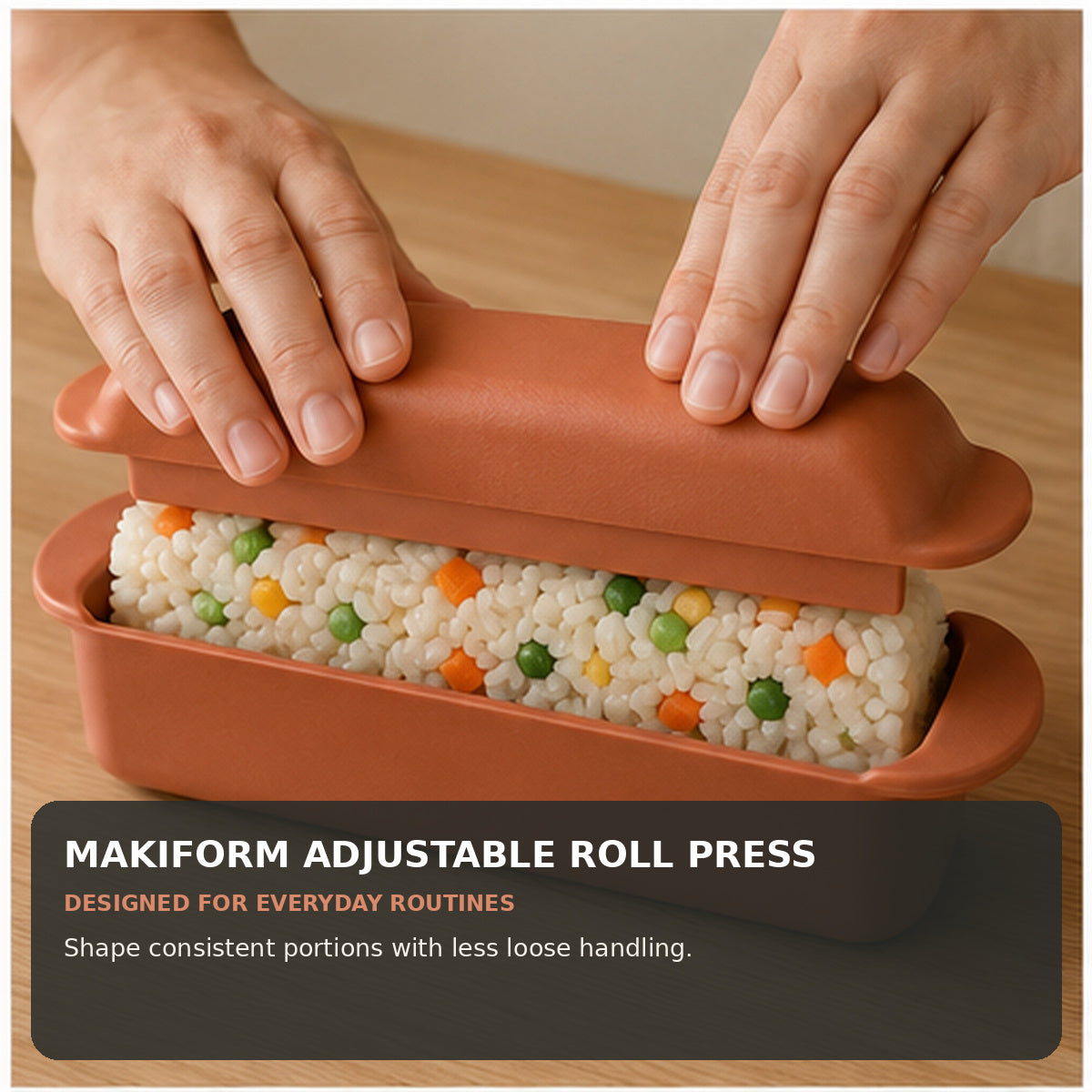 MakiForm Adjustable Roll Press