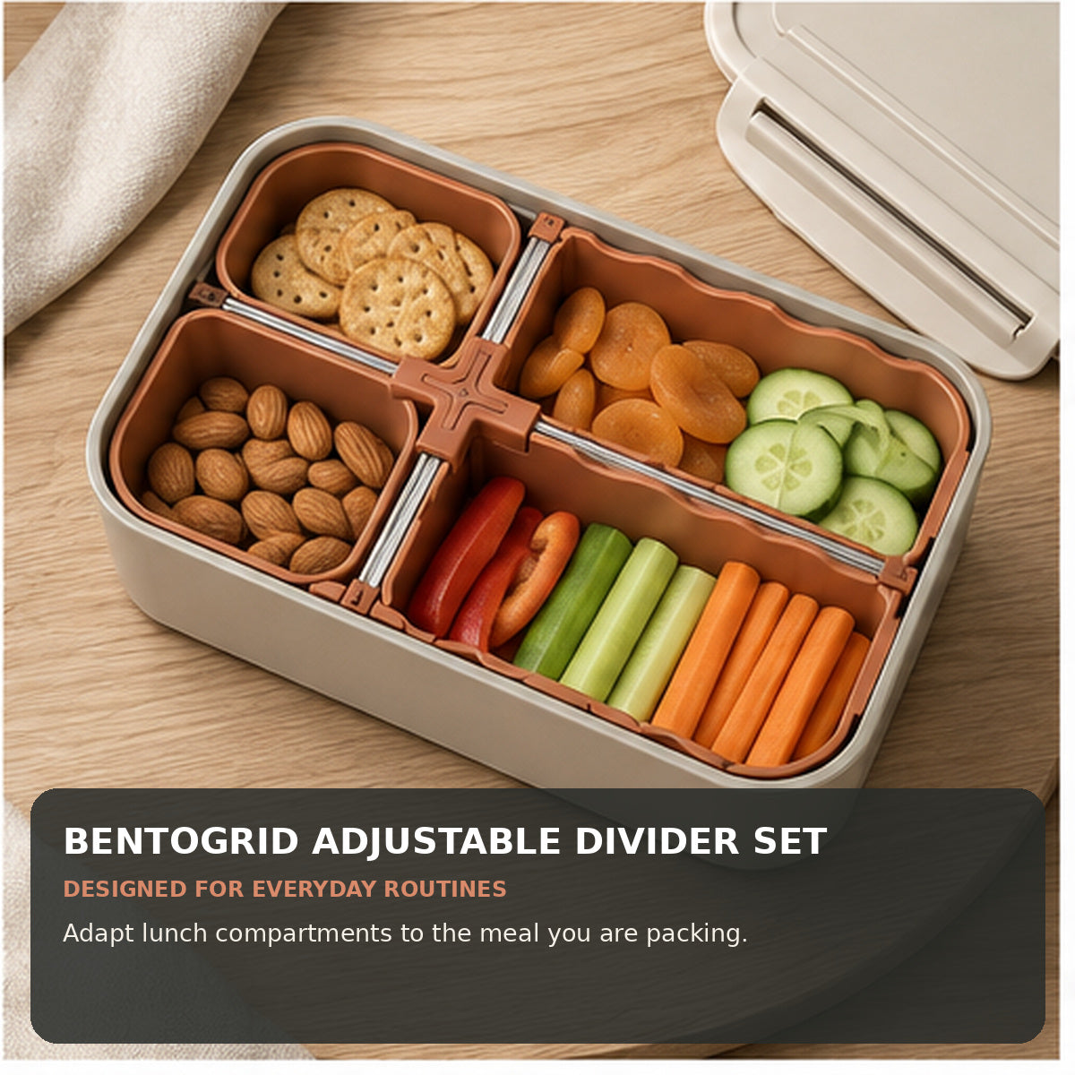 BentoGrid Adjustable Divider Set